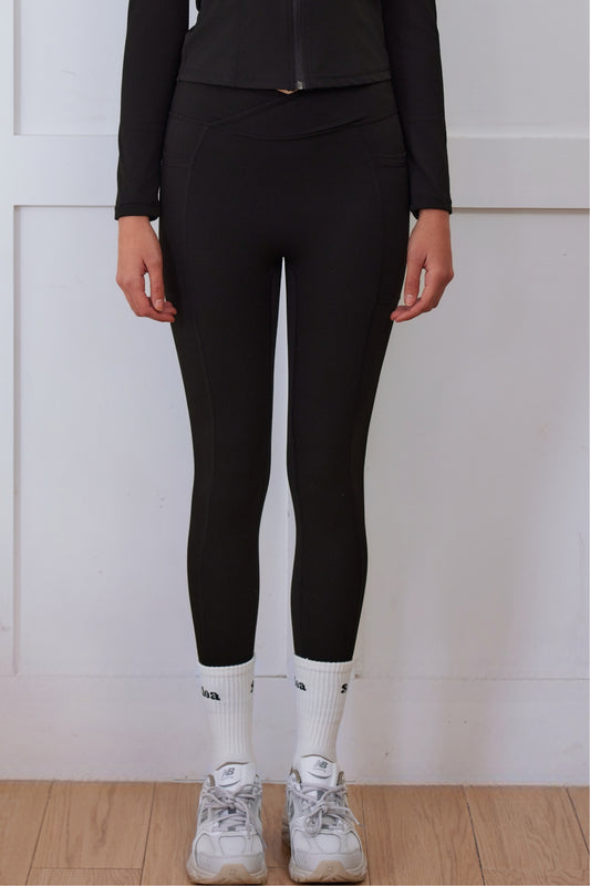 Autour yoga leggings - Black