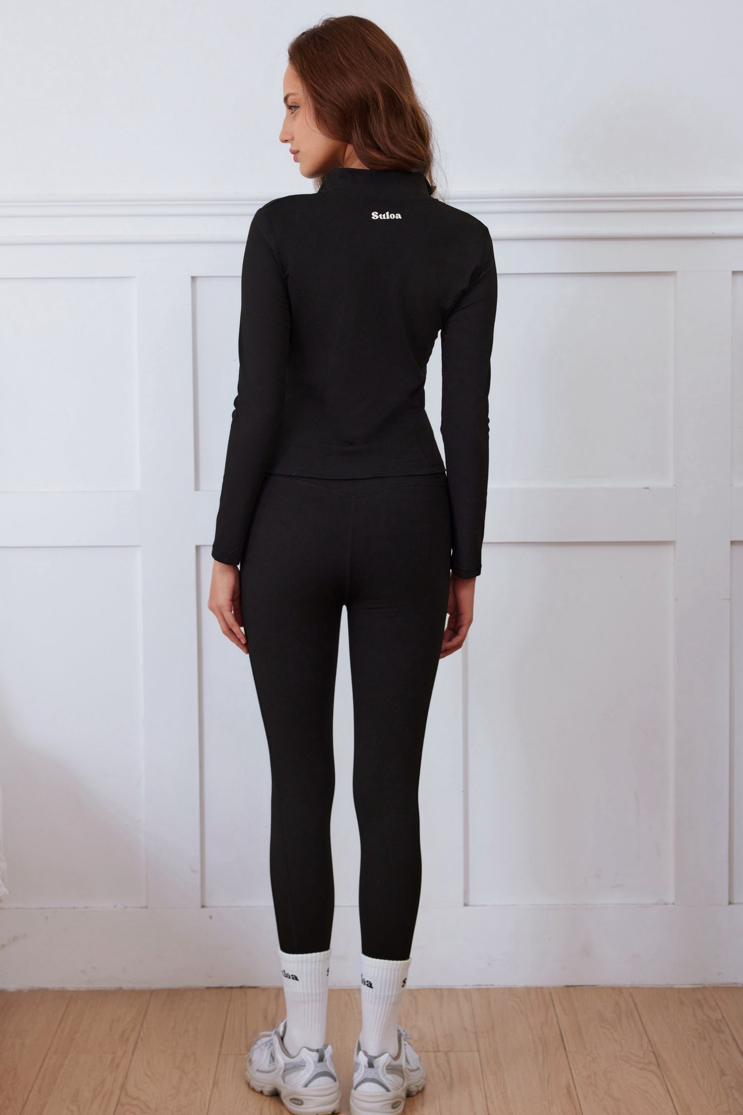 Autour Zip-Up Jacket - Black